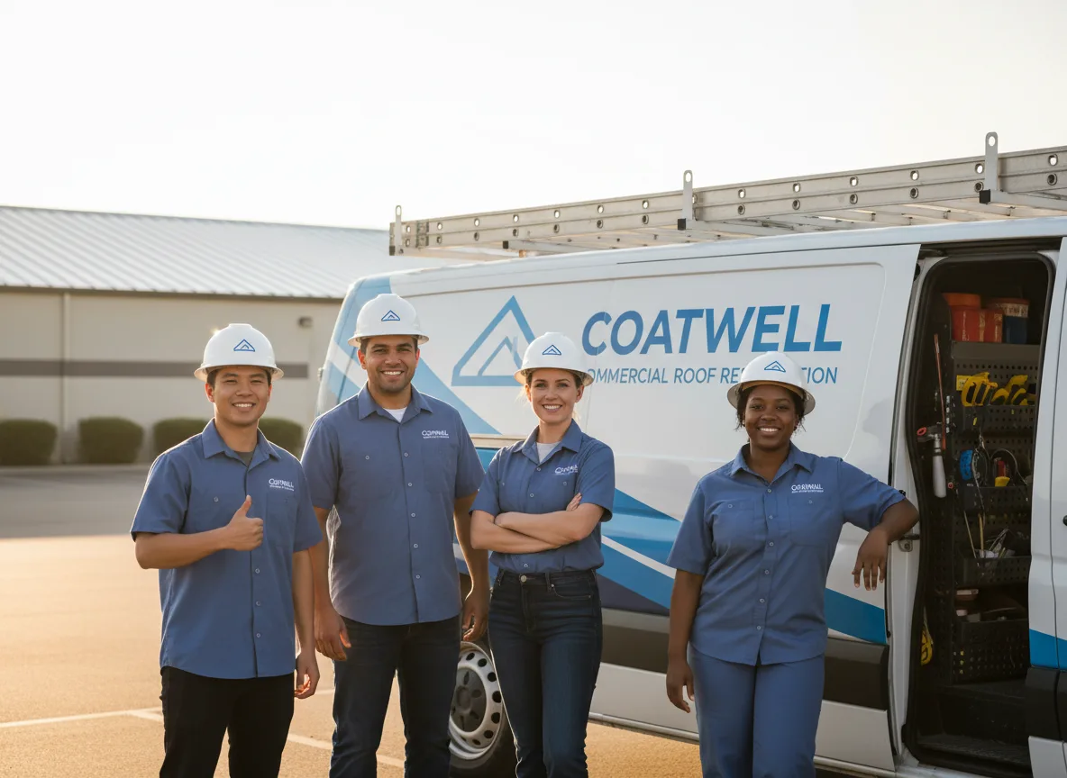 Commercial roof coating company in Athens, TX